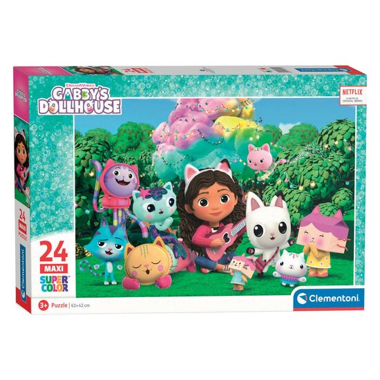 Clementoni Puzzel Maxi Gabby&#039;s Poppenhuis, 24st.