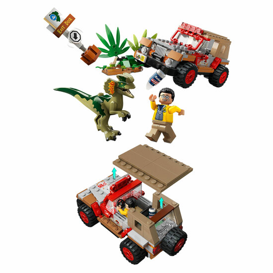 LEGO Jurassic Park 76958 Dilophosaurus Hinderlaag