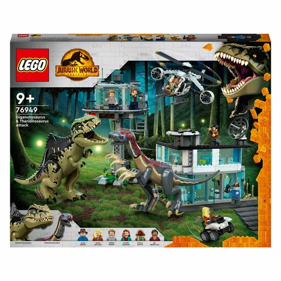 LEGO Jurassic 76949 Giganoto Therizinosaurus Aanval