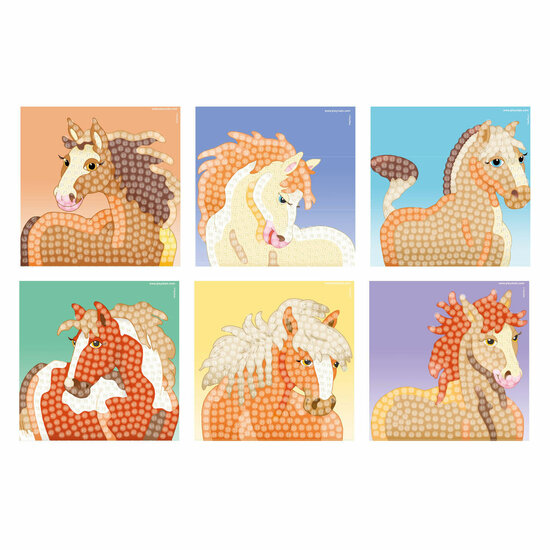 PlayMais Trendy Mosaic Paarden (&gt;3.000 Stukjes)