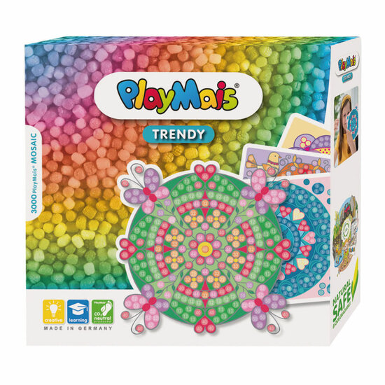 PlayMais Trendy Mosaic Mandala&#039;s (&gt;3.000 Stukjes)