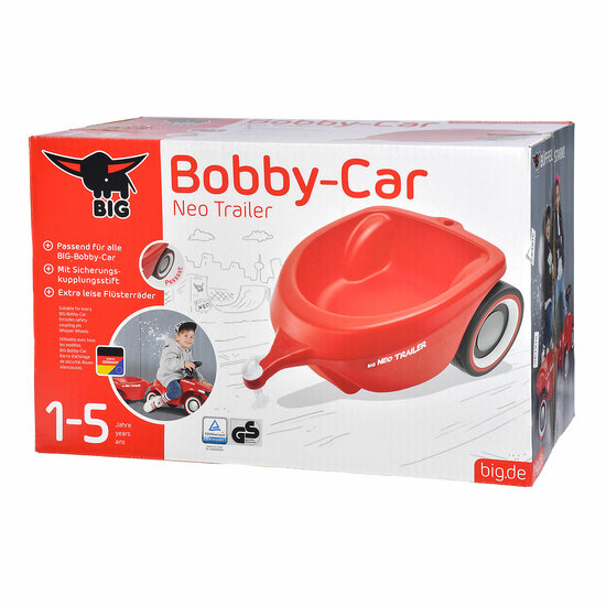 BIG Bobby Car Neo Trailer - Rood