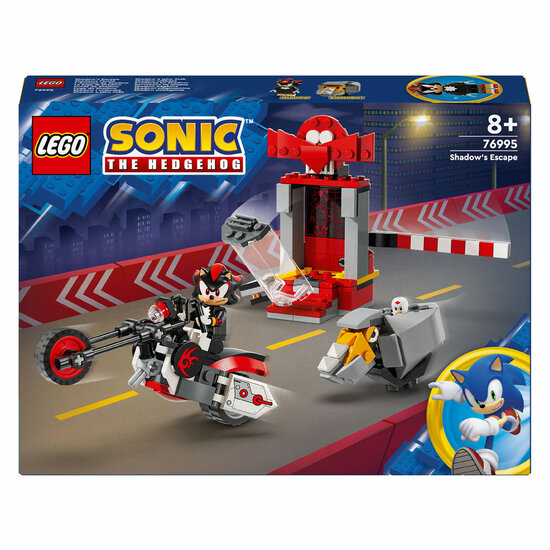 LEGO Sonic 76995 Shadow the Hedgehog Ontsnapping