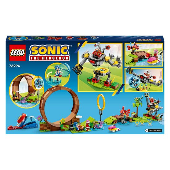 LEGO Sonic 76994 Sonics Green Hill Zone Loopinguitdaging