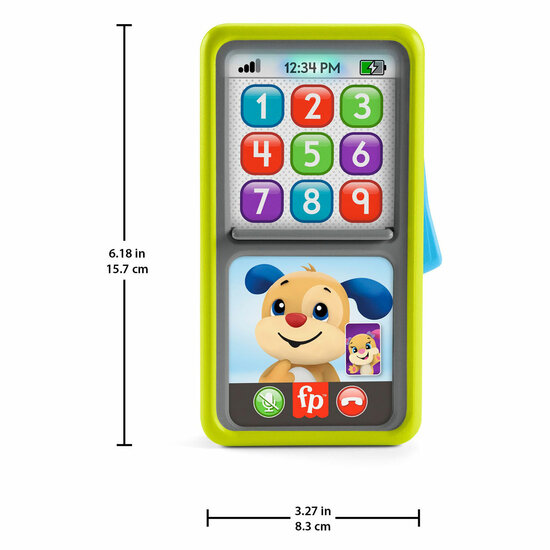 Fisher Price Leerplezier Laugh &amp; Learn 2in1 Leer Smartphone