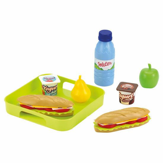 Ecoiffier 100% Chef Sandwich Set met Dienblad