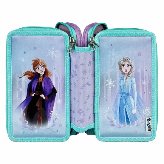 3-Vaks Gevulde Etui Disney Frozen