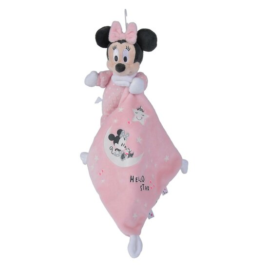 Disney Minnie Glow in the Dark Doudou Starry Knuffeldoek