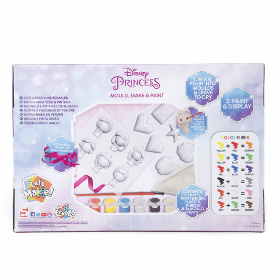 Gips Gieten &amp; Schilderen Disney Prinses XL