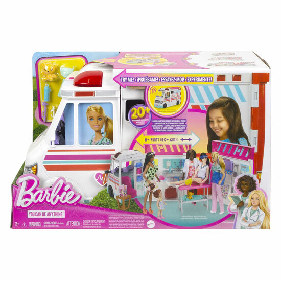 Barbie Ambulance Kliniek Speelset