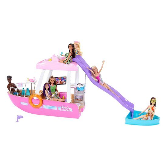 Barbie DreamBoat Speelset, 20dlg.