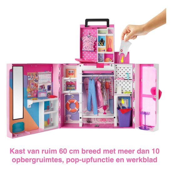 Barbie Pop met Super Kledingkast