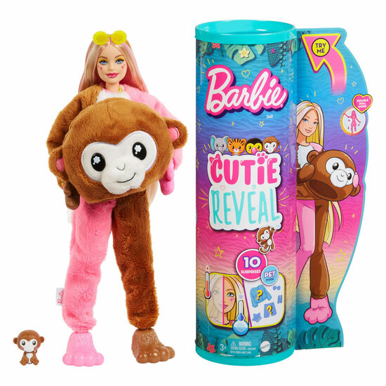 Barbie Cutie Reveal Jungle - Aap