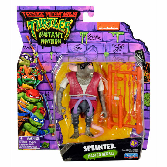 Teenage Mutant Ninja Turtles  Speelfiguur - Splinter Master Sensei