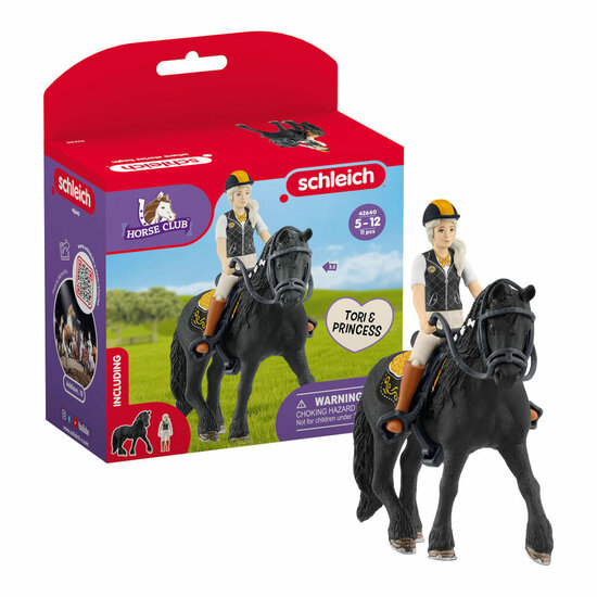 schleich HORSE CLUB Horse Club Tori &amp; Prinses 42640