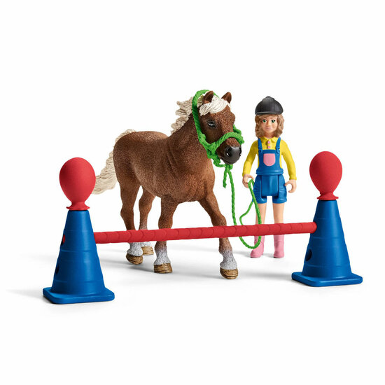 schleich HORSE CLUB Pony Behendigheidstraining 42481