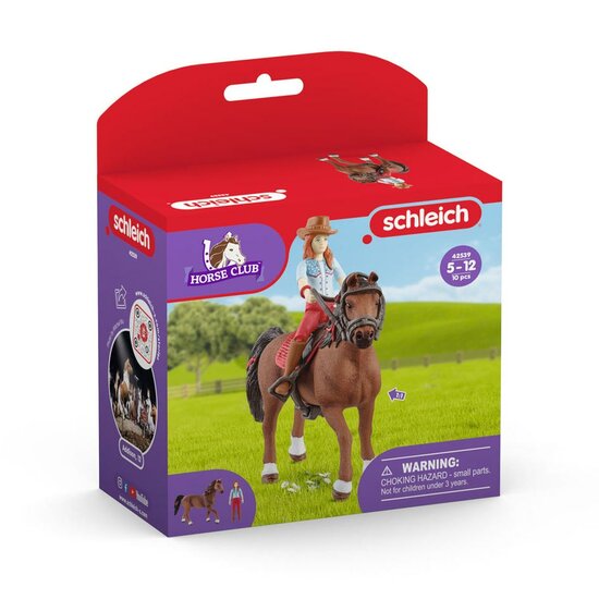 schleich HORSE CLUB Hannah &amp; Cayenne 42539