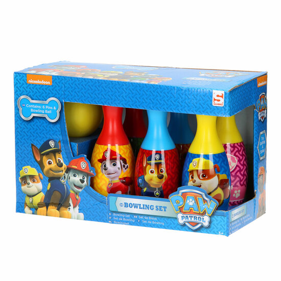 Bowlingset PAW Patrol, 7dlg.