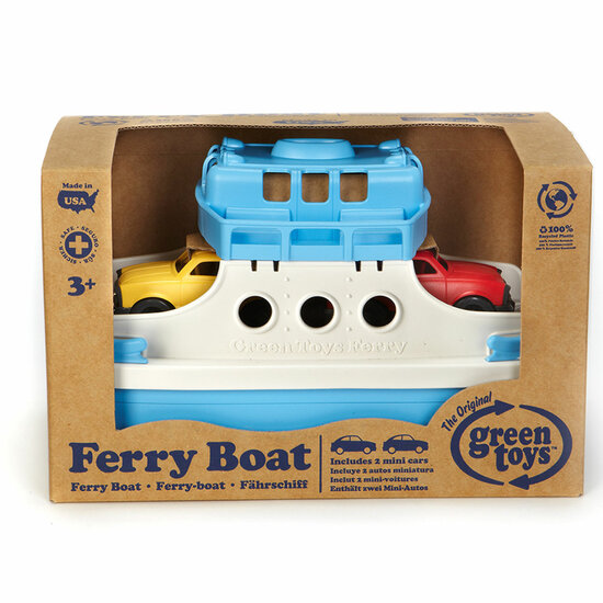 Green Toys Veerboot met Auto&#039;s