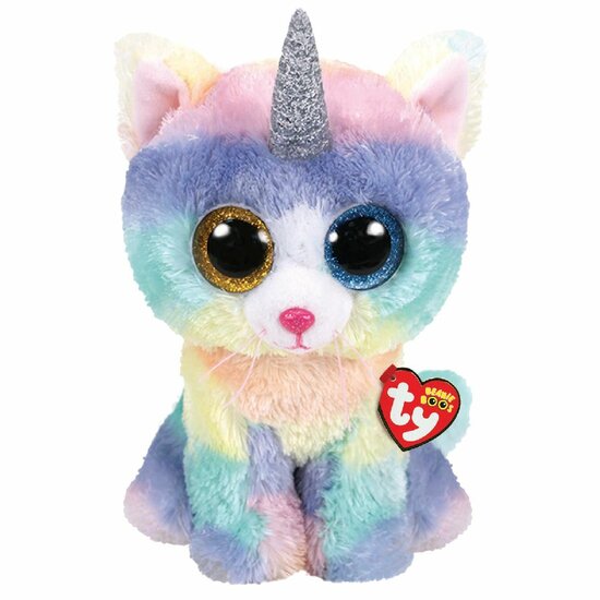 Ty Beanie Boo&#039;s XL Heather Cat 42cm