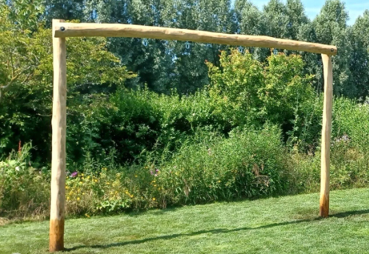 Robinia schommel U-Model met 4 haken 350 cm