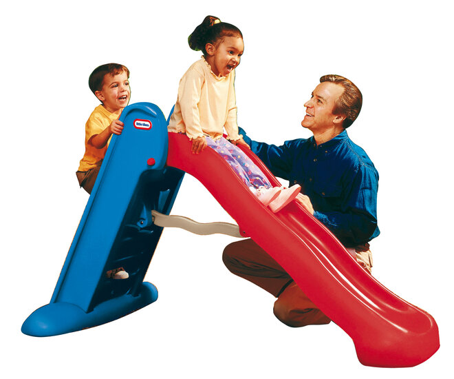 Little Tikes Glijbaan Primary Blauw/Rood