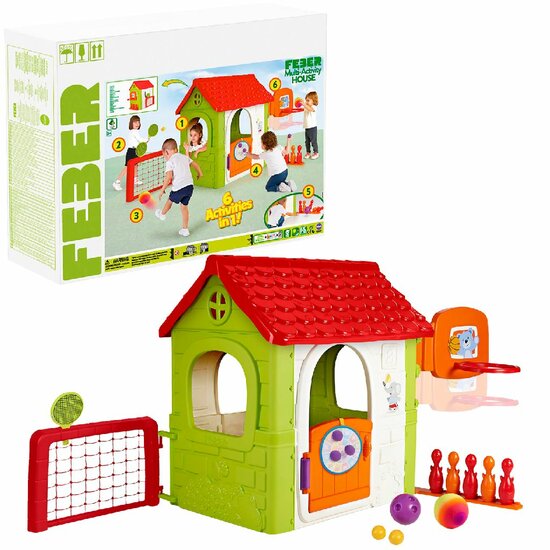 Feber Multi Activity House 6In1