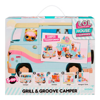 L.O.L. Surprise Grill Groove Camper 