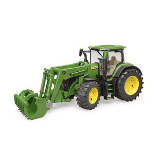 Bruder Tractor John Deere 7R 350 Met Frontlader 