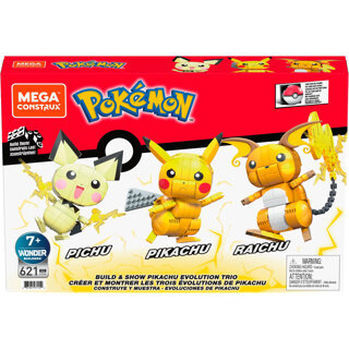 Fisher Price Mega Construx Pokemon Pikachu  Evolution