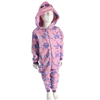 Onesie lilo &amp; stitch roze maat 98-104 