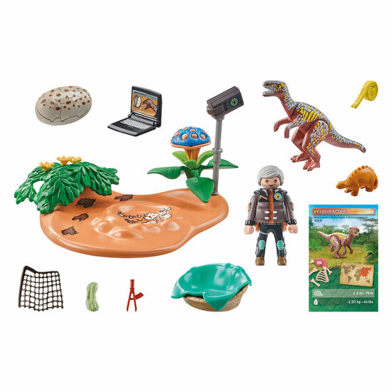 Playmobil Dinos Stegosaurusnest met Eierdief - 71526