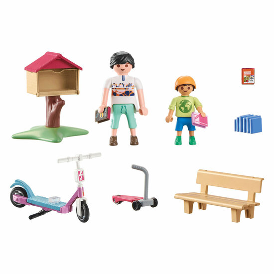 Playmobil My Life Boekenruil voor Boekenwurmen - 71511