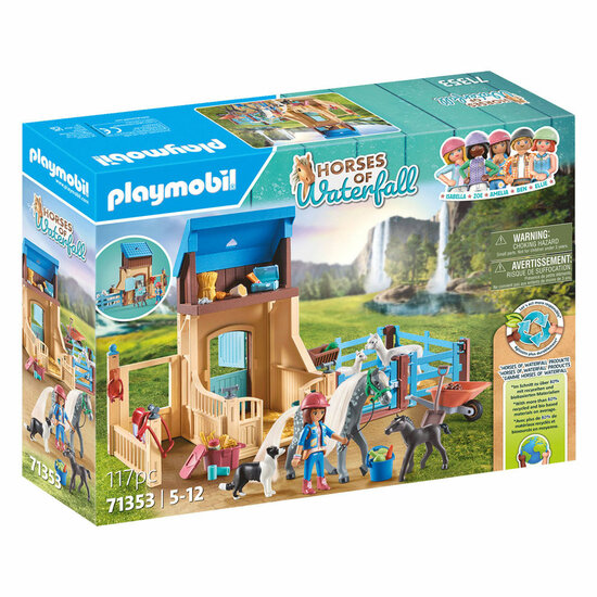 Playmobil Horses of Waterfall Amelia en Whisper Speelset - 71353