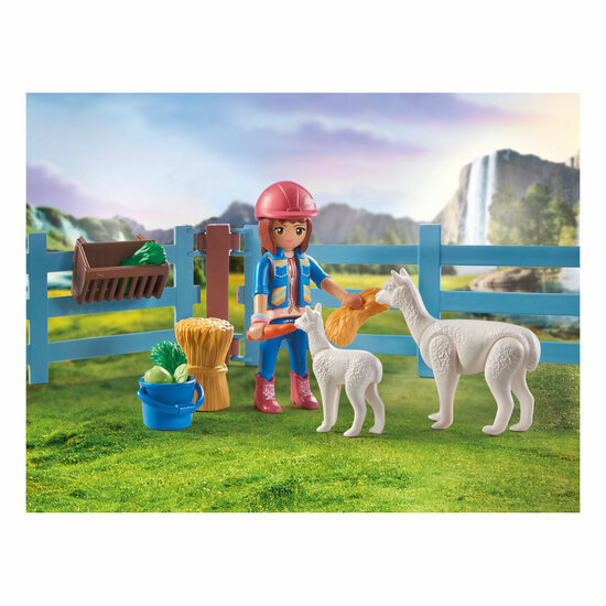 Playmobil Horses of Waterfall Amelia en Whisper Speelset - 71353