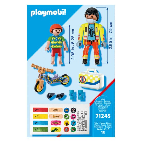 Playmobil City Life Verpleegkundige met patient - 71245