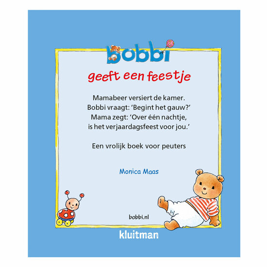 Bobbi Geeft een Feestje Uitdeelboekjes, 10st.