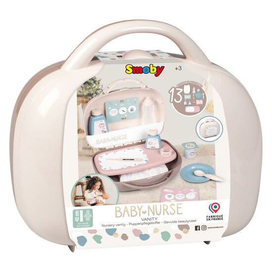 Smoby Baby Nurse Verzorgingsset, 8dlg.