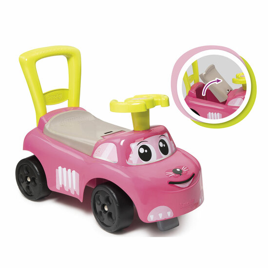 Smoby Auto Ride-on Roze