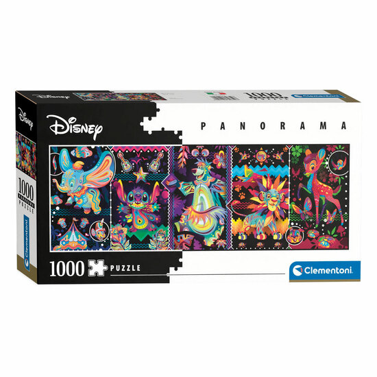 Clementoni Panorama Puzzel Disney Classics, 1000st.