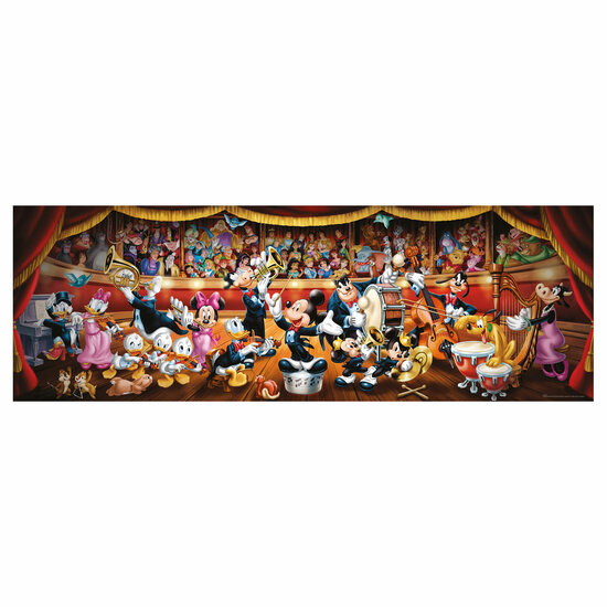 Clementoni Panorama Puzzel Disney Orkest, 1000st.