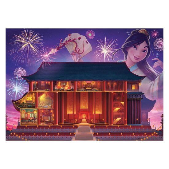 Disney Castles Mulan Legpuzzel, 1000st.