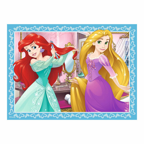 Disney Prinses Puzzel, 4in1