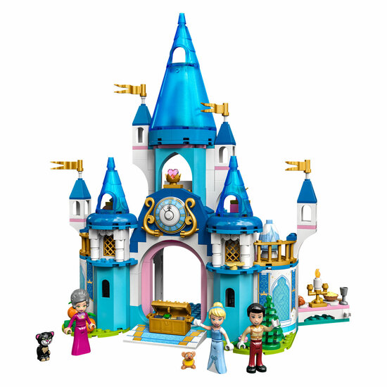 LEGO Disney Princess 43206 Het kasteel van Assepoester en de Prins