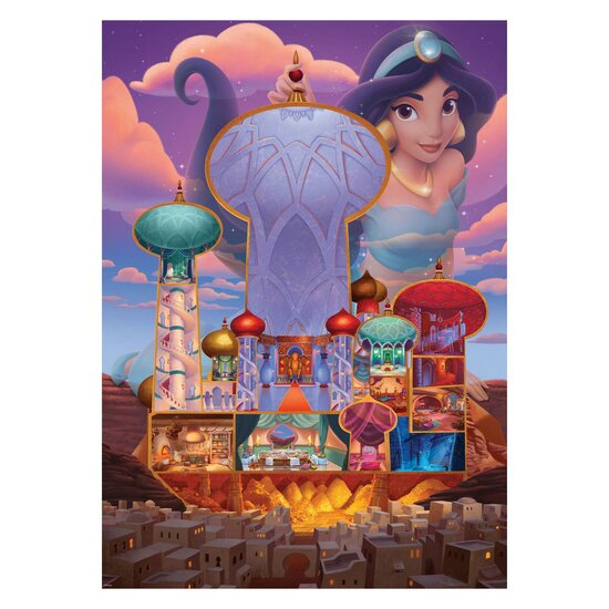 Disney Castles Jasmine Legpuzzel, 1000st.