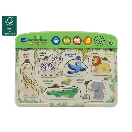 VTech Mijn Interactieve Dierenpuzzel