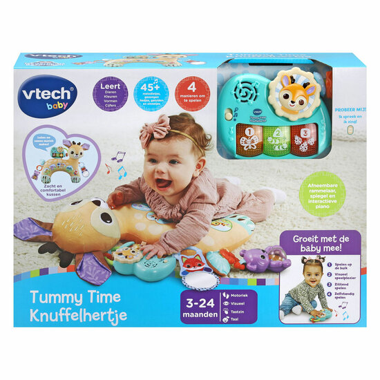 VTech Dierenvriendjes Tummy Time Knuffelhertje