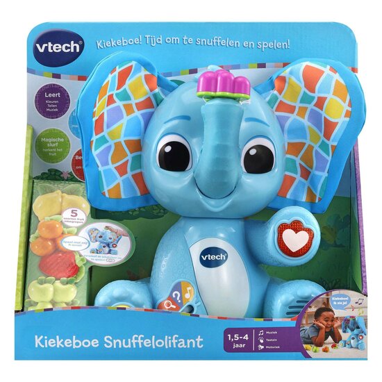 VTech Kiekeboe Snuffelolifant