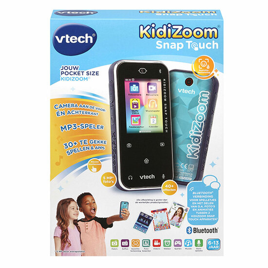 VTech Kidizoom Snap Touch - Blauw