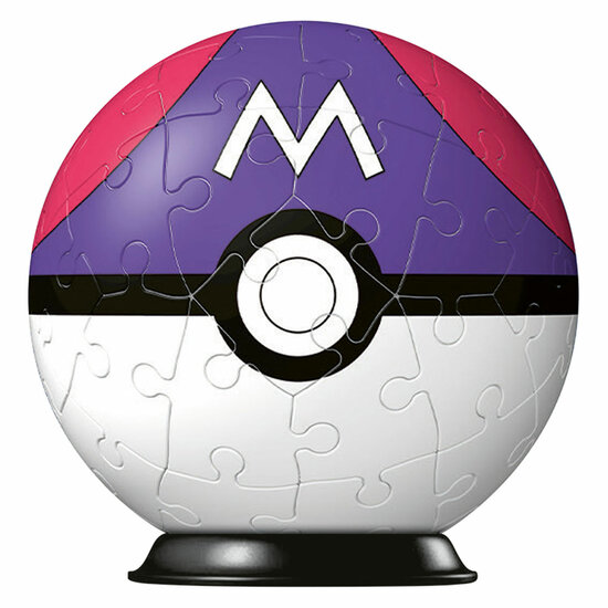 Pokemon Masterball 3D Puzzel, 54st.